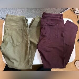 EUC 2Pairs H&M skinny jeans 14